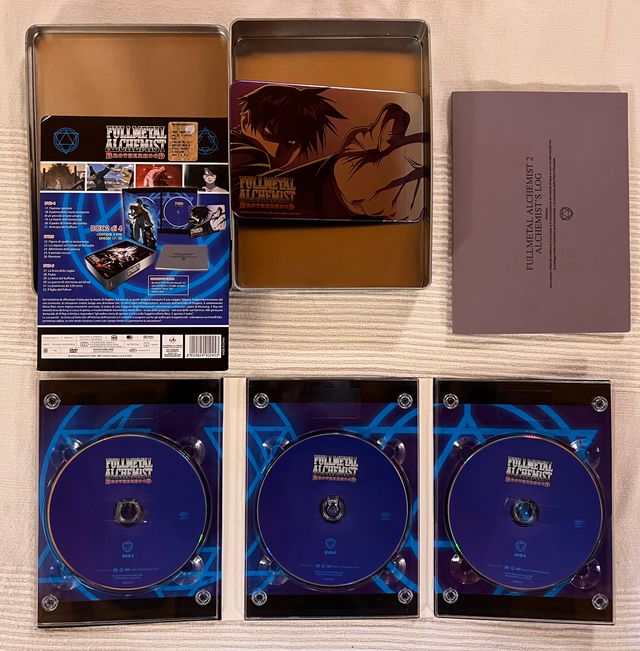 Fullmetal Alchemist Brotherhood dvd