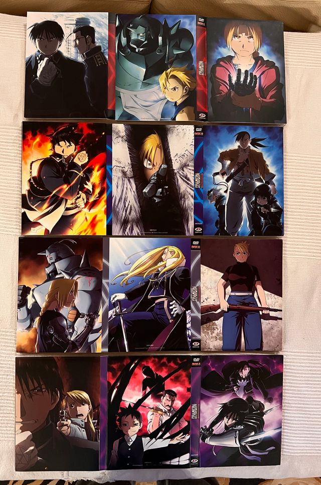 Fullmetal Alchemist Brotherhood dvd