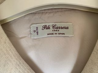 Traje comunión niño - tela de saco, super buena.
