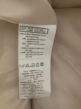 Traje comunión niño - tela de saco, super buena.