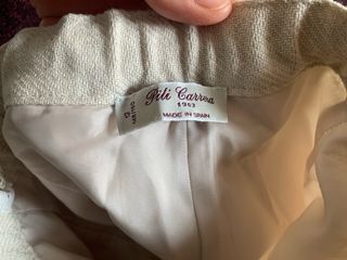 Traje comunión niño - tela de saco, super buena.