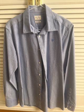 Camisa Alvaro Moreno Oxford azul - Talla 41