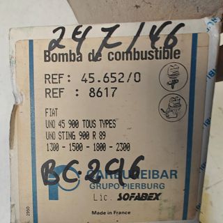 BOMBA COMBUSTIBLE FIAT UNO  NUEVO 8617