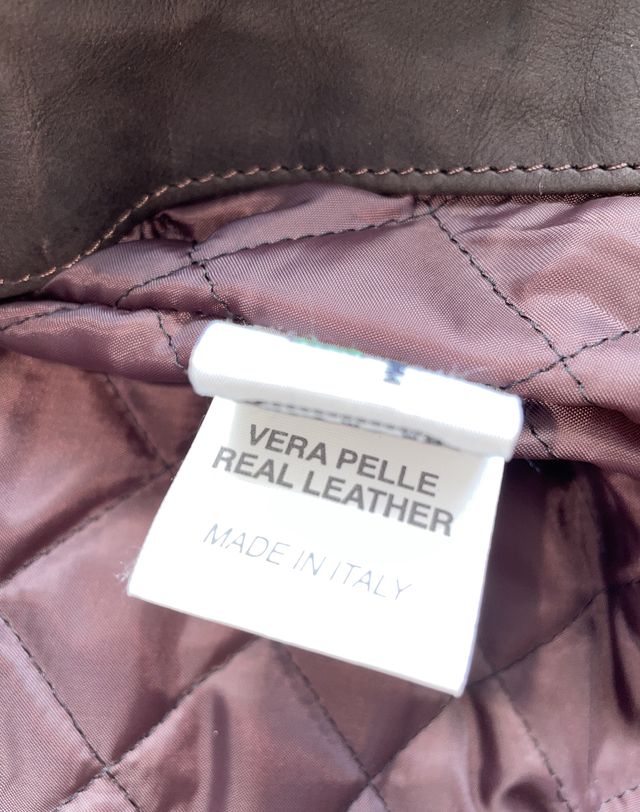 Giacca Giubbotto Vera Pelle Elicotteristi 48