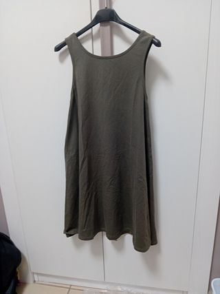 Canotta verde oliva donna