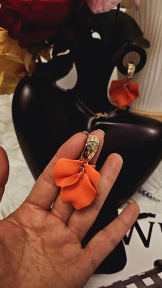 Pendientes de flor de azaha