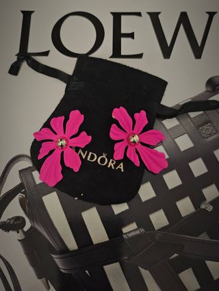 Pendientes rosa Barbie sexys