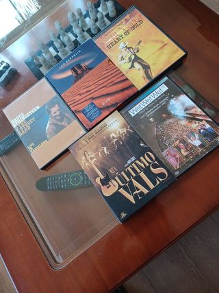 5 DVDs Conciertos Música Rock Pop