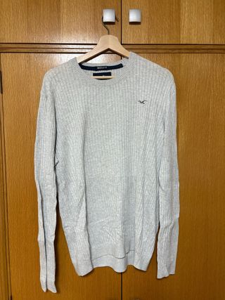 Jersey Hollister Gris 
