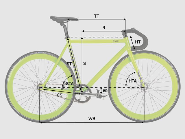 Bicicleta Pista DRAG One color Verde talla 52