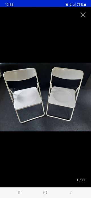 Silla plegable Ikea - años 70 o 80