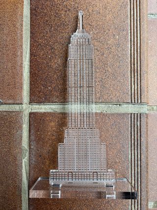 Maqueta Empire State Building acrílico