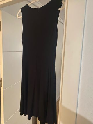 Vestido negro corto