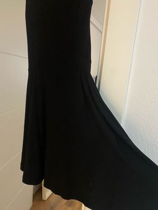 Vestido negro corto