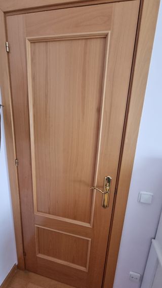 5 Puertas haya maciza