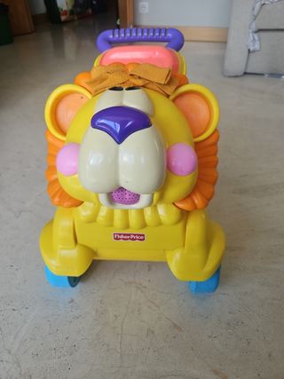 León andador fisher price