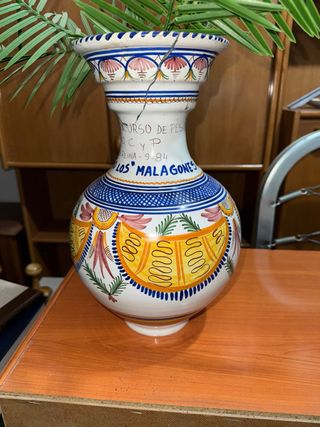 Jarrón Decorativo Cerámica