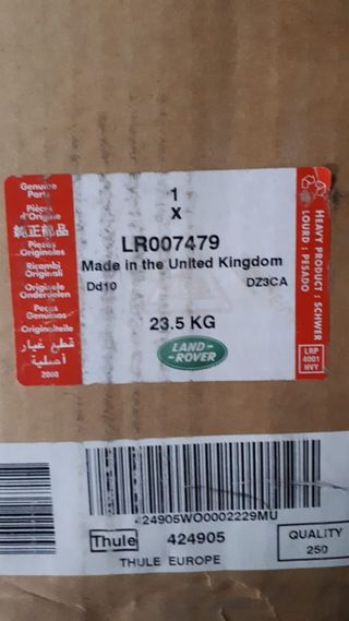 Enganche remolque original land rover freelander 2
