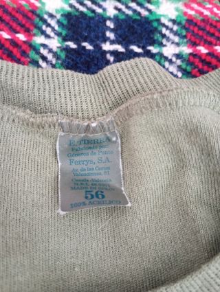 Pijama Ej. Español - Verde Oliva