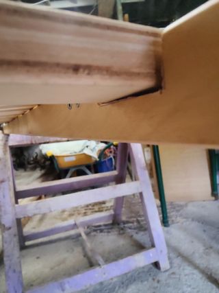 Cama camper, somier estilo acordeon