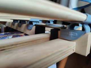 Cama camper, somier estilo acordeon