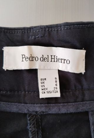 Shorts tipo falda Pedro del Hierro 