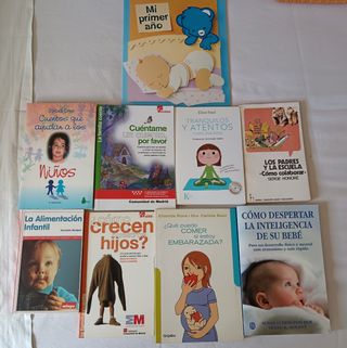 Colección libros para cuidado hijos