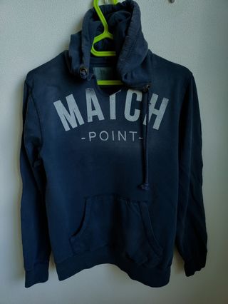 Sudadera con capucha 
Sudadera de efecto desgaste