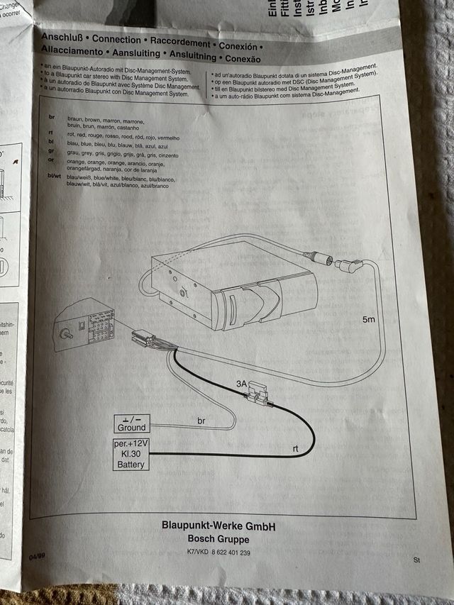 Blaupunkt - Caricatore CD Auto