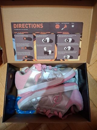 Heelys Zapatos niña con ruedas talla 34