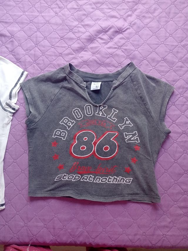 2 camisetas Bershka talla S