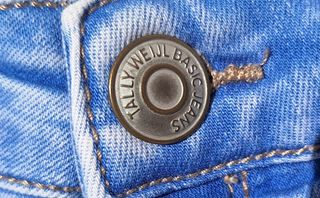 Jeans Tally Weijl strappati - Azzurro
