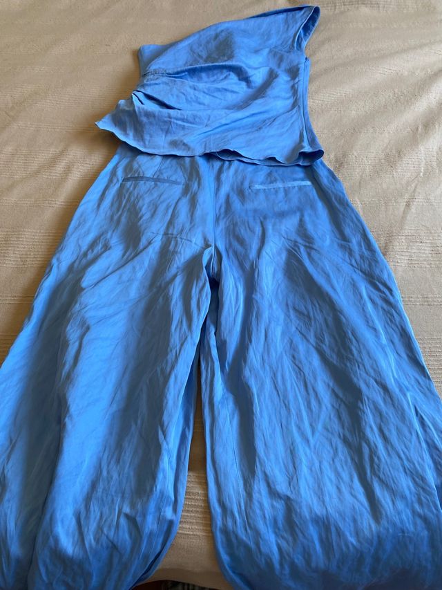 Traje de Pantalon con Blusa de Zara