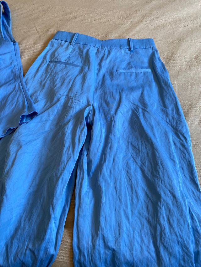 Traje de Pantalon con Blusa de Zara