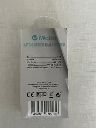Ratón USB Óptico Inalámbrico