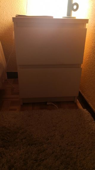Mesilla MALM IKEA - Cómoda 2 cajones