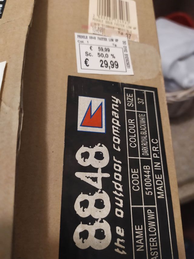 Scarpe bimbo n. 37 marca 8848 usate