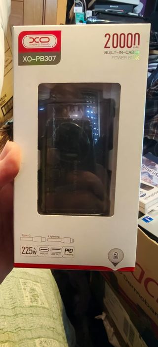 PowerBank XO 20000 mAh Carga Rápida