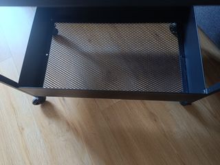 Carrito 3 estantes IKEA Nissafors - Negro