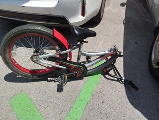 Tandem para bicicletas. 