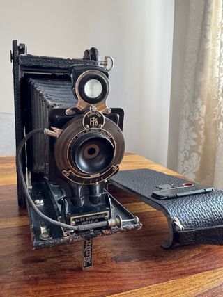 Kodak No. 2C Autographic Jr. Cámara Antigua