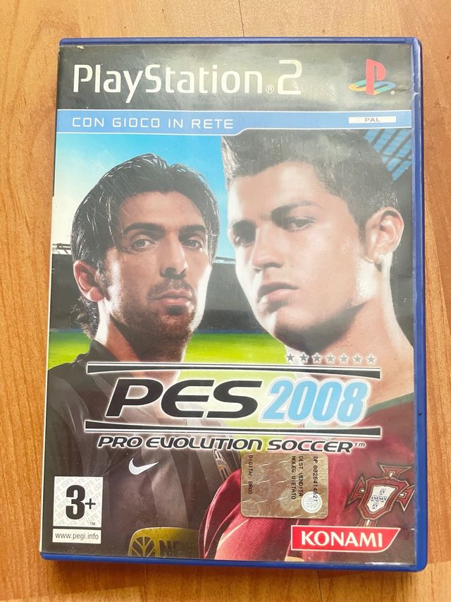 PES 2008 (Pro Evolution Soccer) PS2 PAL