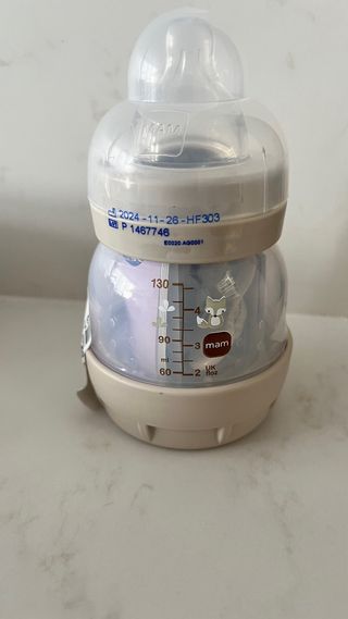 Biberón MAM Anti-Cólico 130ml y chupete NUEVOS