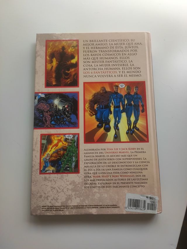 Los 4 Fantásticos Inagunaturas de Mark Waid