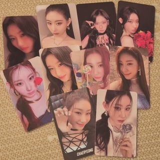 Itzy photocard chaeryeong