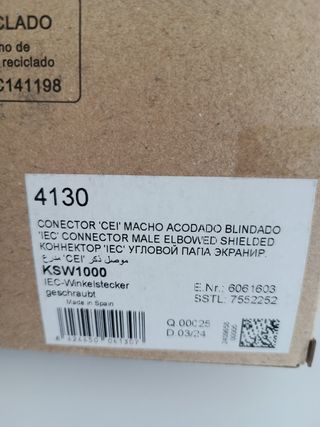 Televes Conetor Tv Macho (CAIXA DE 25 UNIDADES)