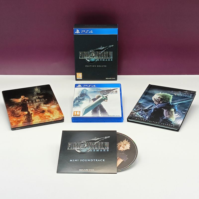 Imagen de Final Fantasy VII 7 Remake Edición Deluxe PS4
