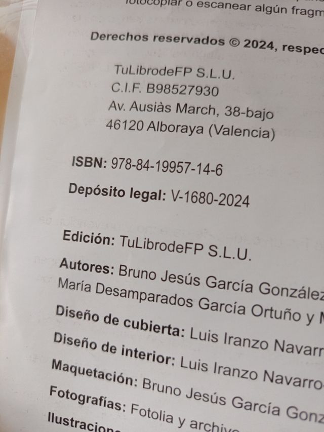 LIBRO FOL PARA IPE I. TOTALMENTE NUEVO.