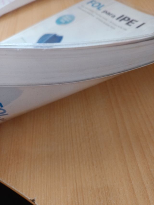 LIBRO FOL PARA IPE I. TOTALMENTE NUEVO.