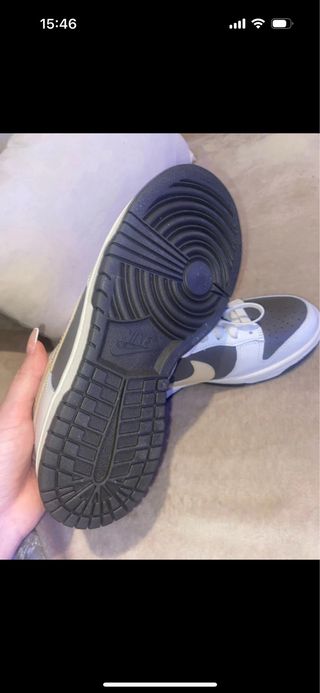 Nike Dunk - zapatillas blancas y marrones